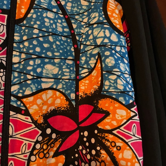 SGTC Batwing Ankara Jumpsuit - Picture 6 of 9